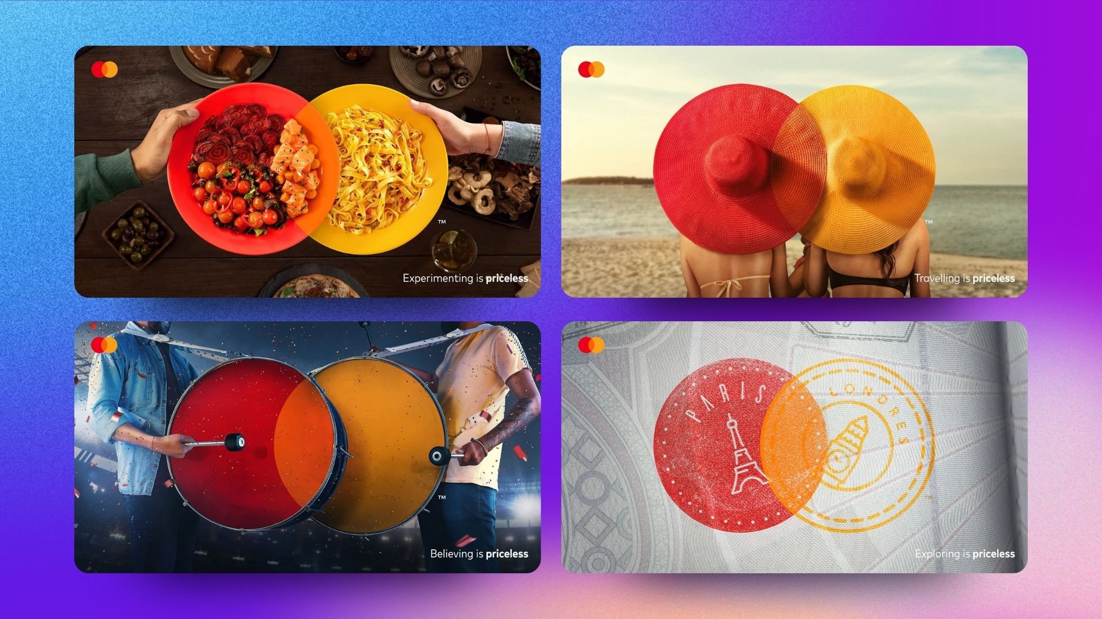 Mastercard "Priceless" campaign refresh