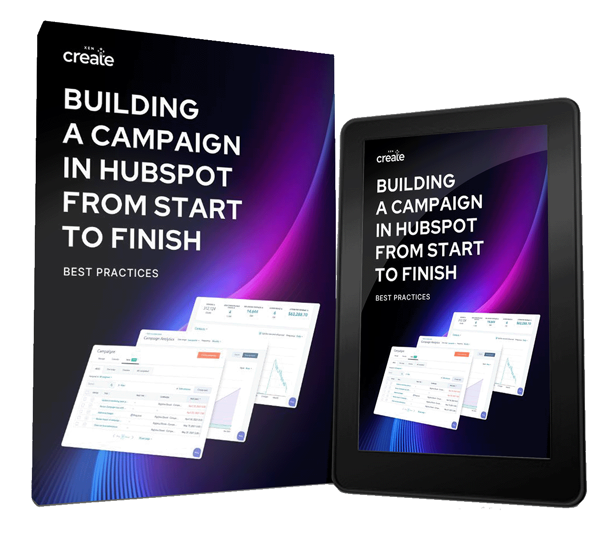 Building a Campaign in Hubspot Mockup