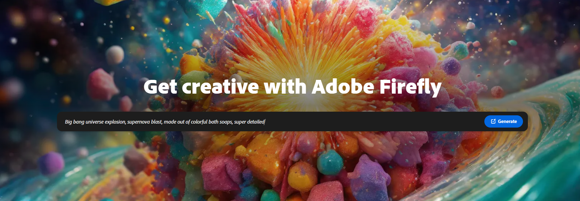Adobe Firefly Homepage