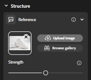 Adobe Firefly Structure Reference Window 2