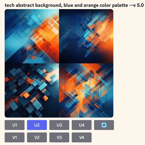 Choose your image and upscale it using the U1, U2, U3, or U4 button.