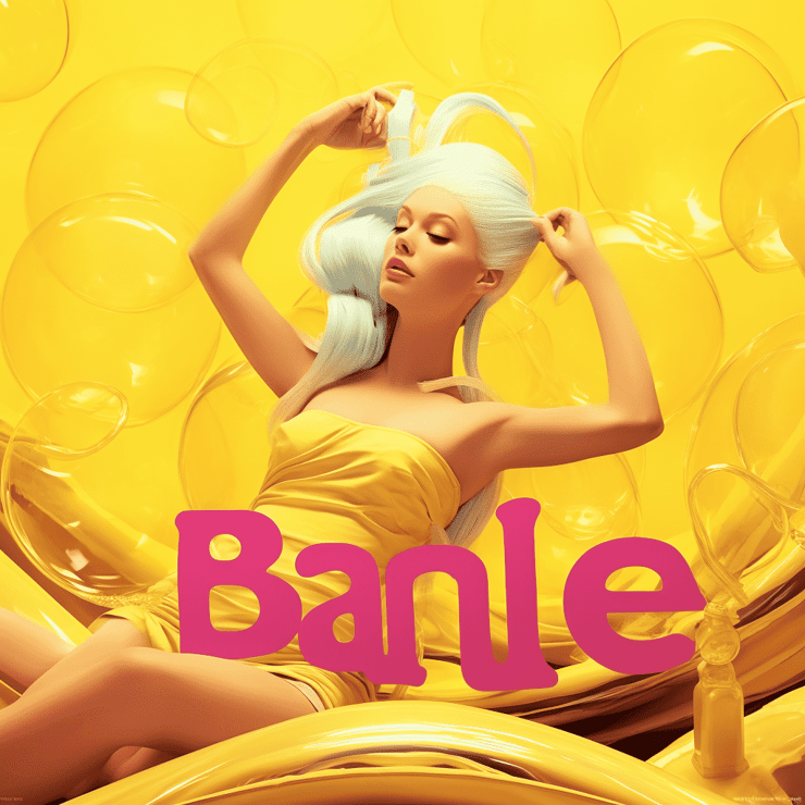 Barbie in yellow