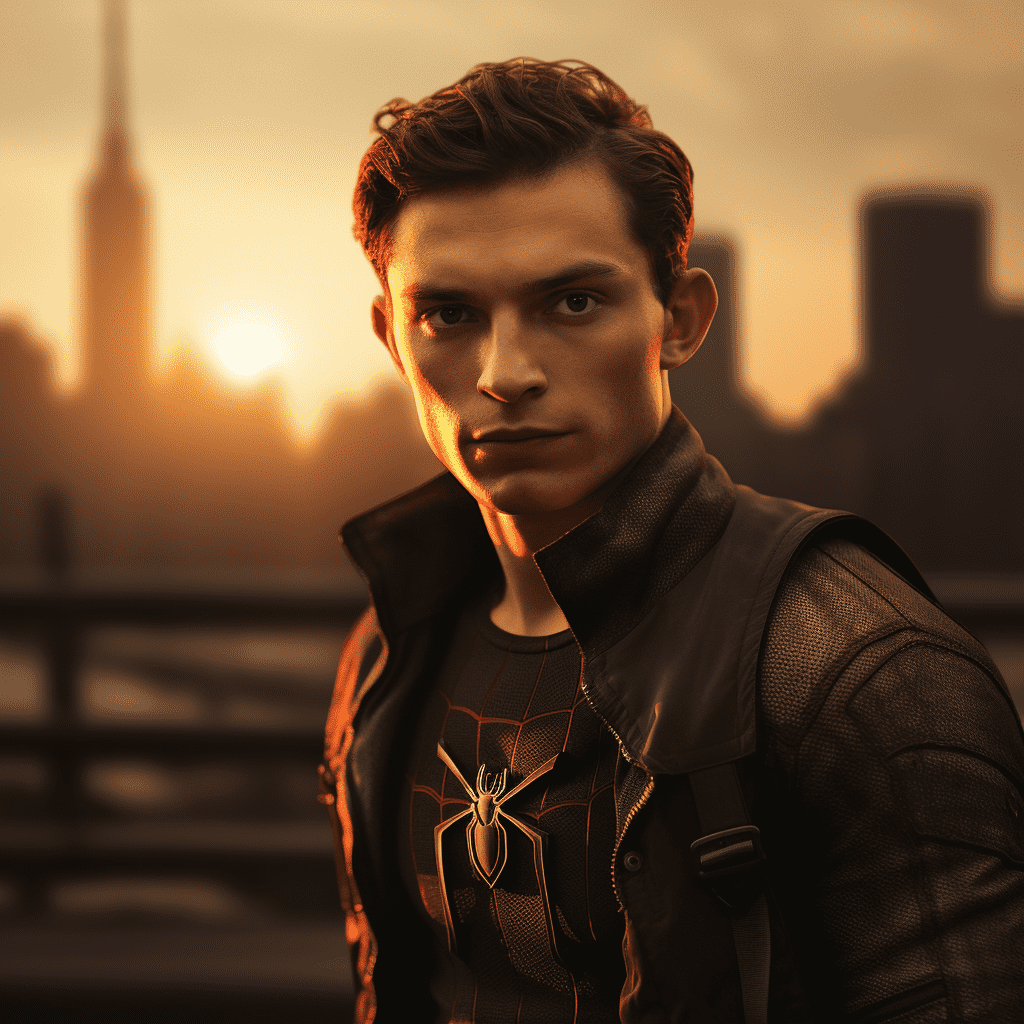 Spiderman created by Christopher Nolan