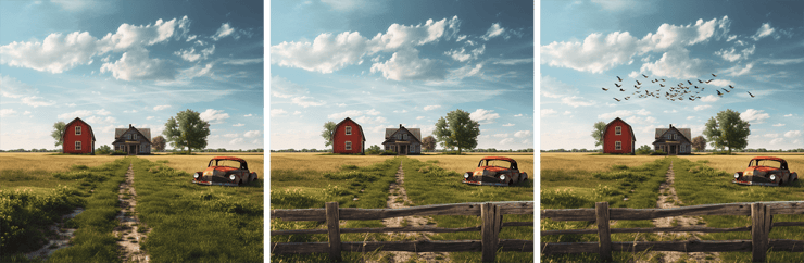 Use the 'Vary Region' feature repeatedly to further enhance your image