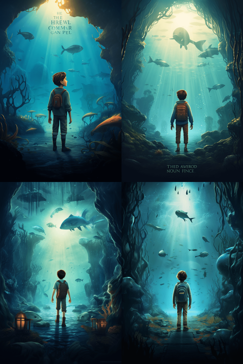 A poster for an adventure movie generated from Midjourney
