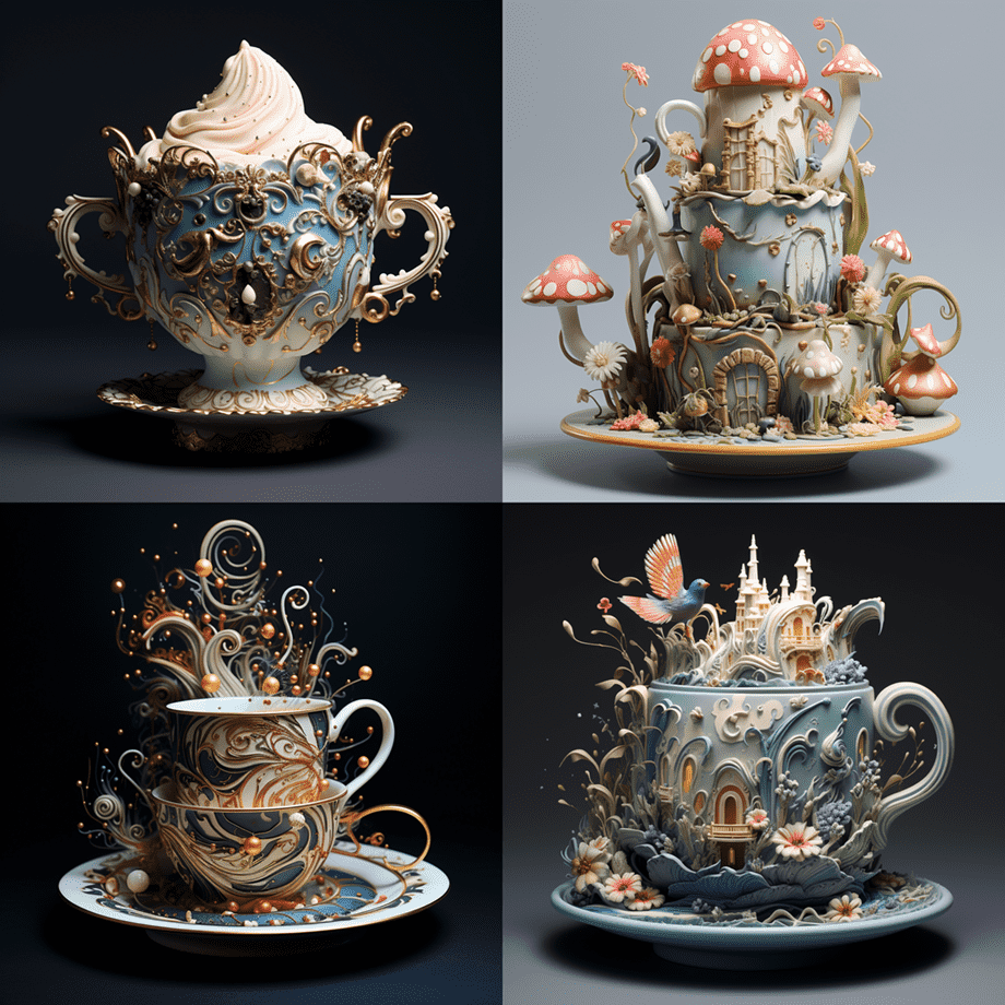 Cup::2 Cake, two colons between words with number value 