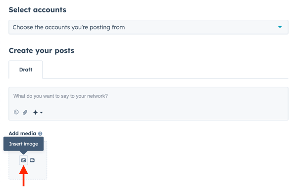 Screenshot of social tool