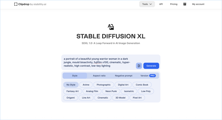 Add prompt to Stable Diffusion