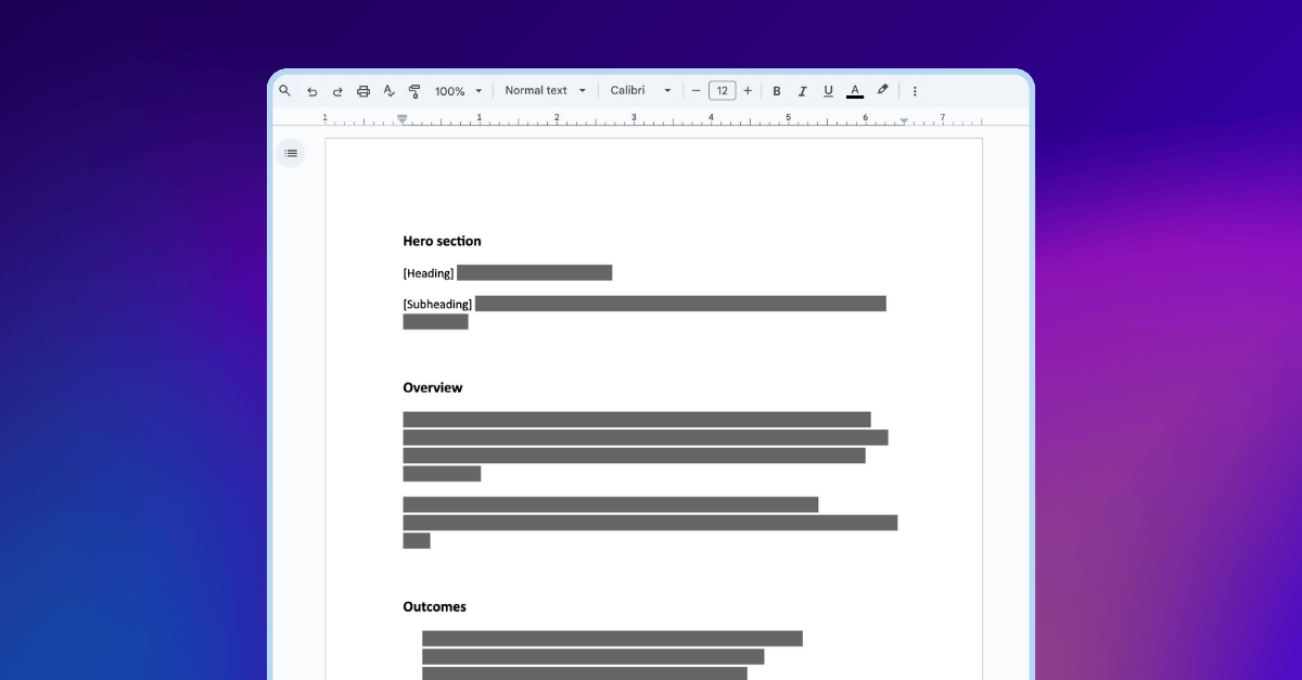 Step #1: Finalise the content strategy before designing pages in HubSpot