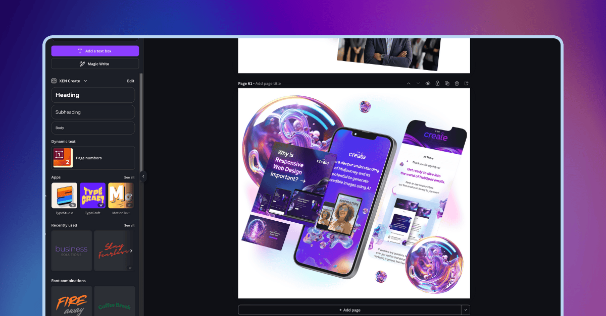 Step #4: Design the visual elements