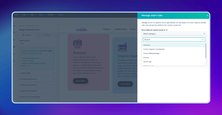 Step #5: Make final responsive and personalisation adjustments
