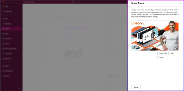 HubSpot Theme Editor