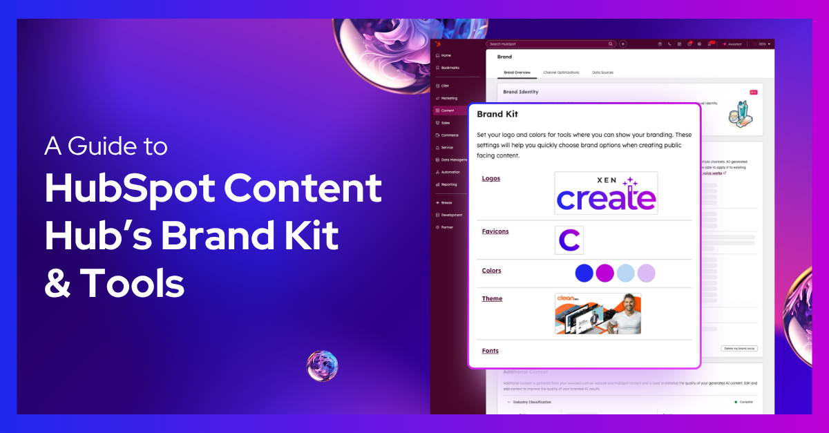 A Guide to HubSpot Content Hub's Brand Kit and Tools
