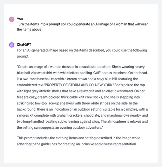 Upload the image to ChatGPT4 and request a detailed description, surpassing the capabilities of Midjourney's "/describe" function.