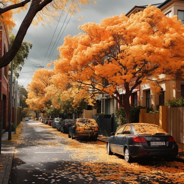 Changing seasons in Sydney