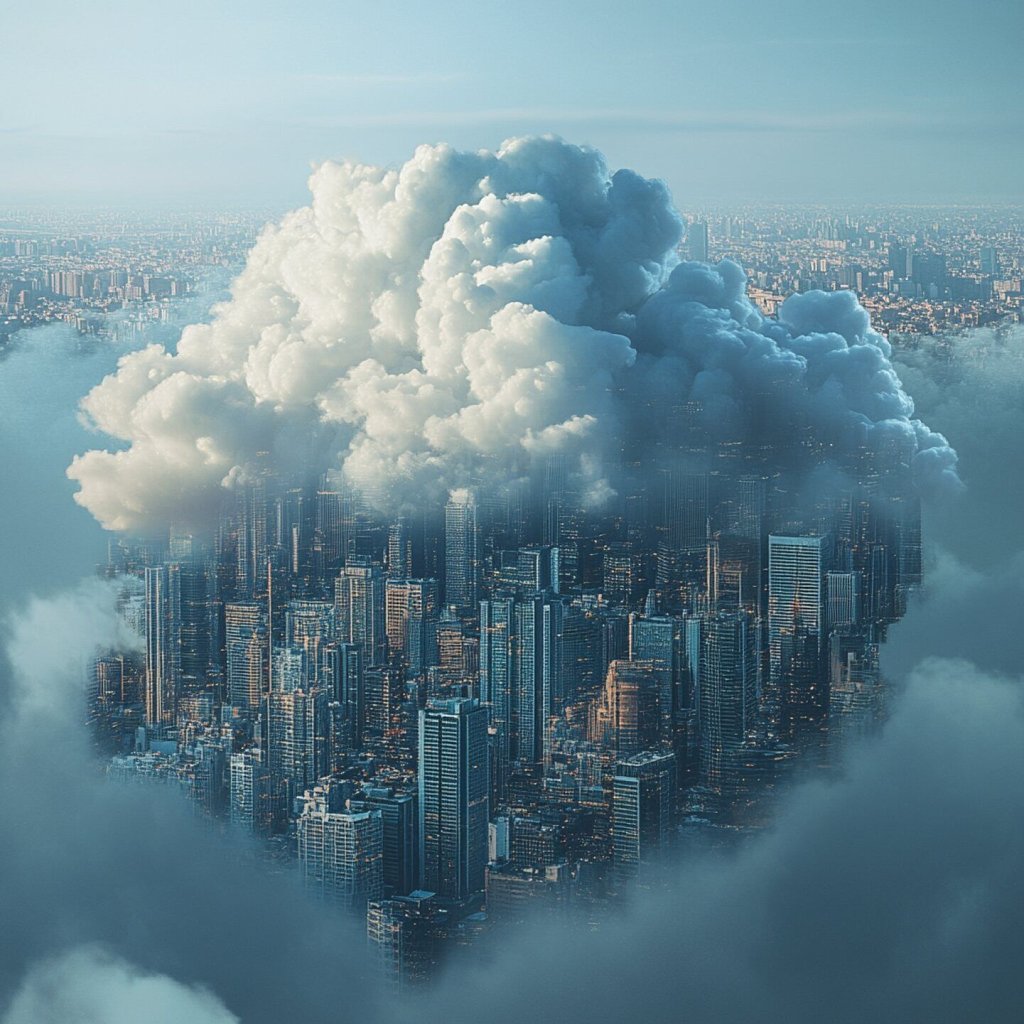 Cloud and City