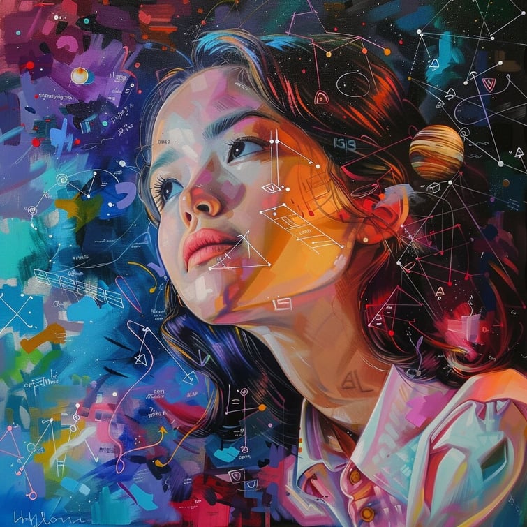 Girl and mathematics
