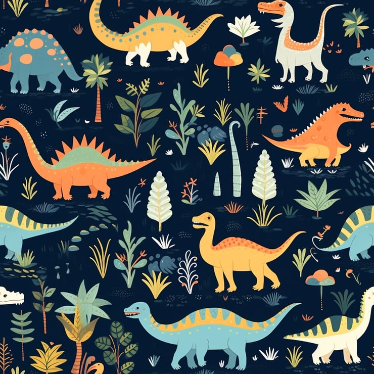 Dinosaur pattern