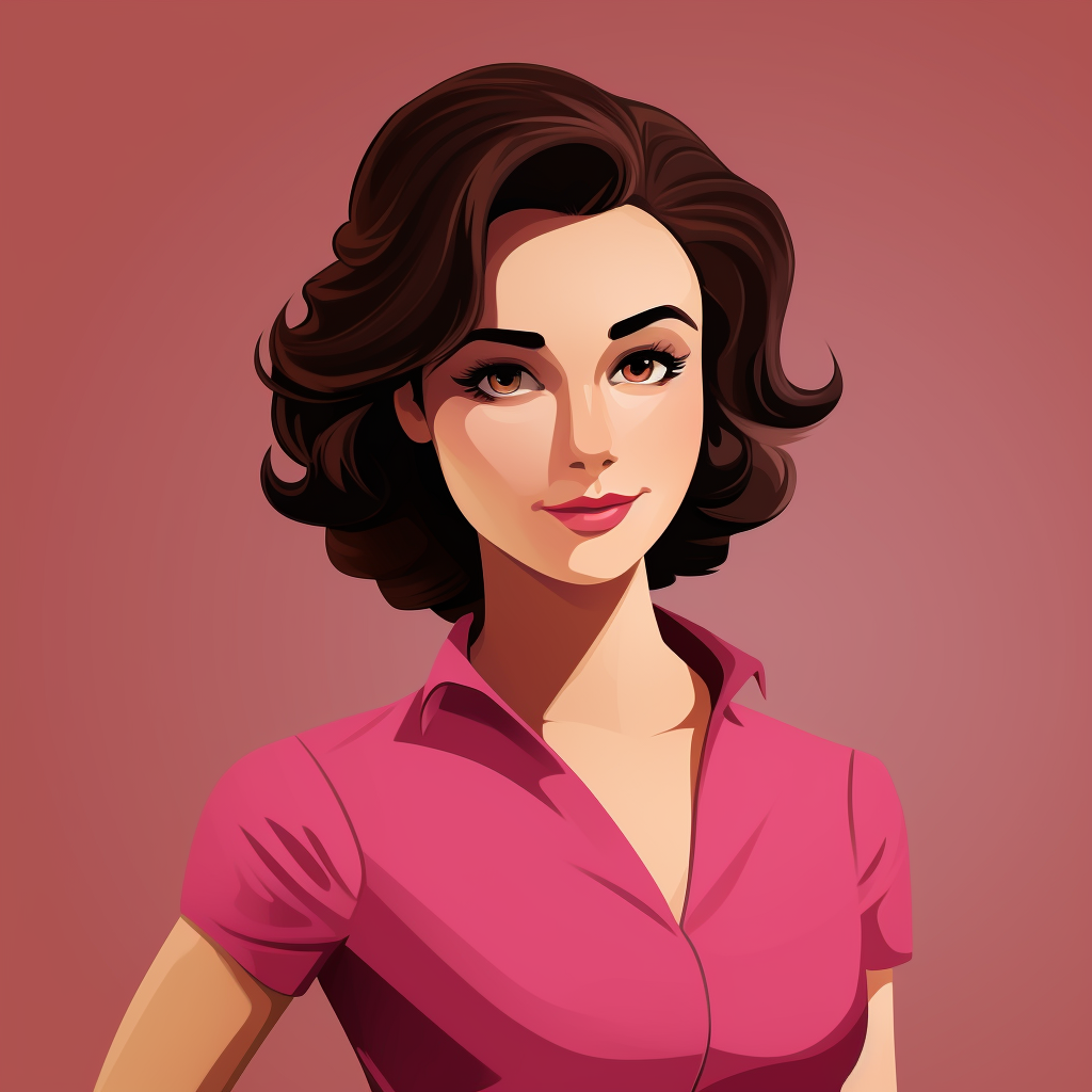 Using the 'cartoon' approach to create 'personalities'. This one is part of a series for an online avatar.