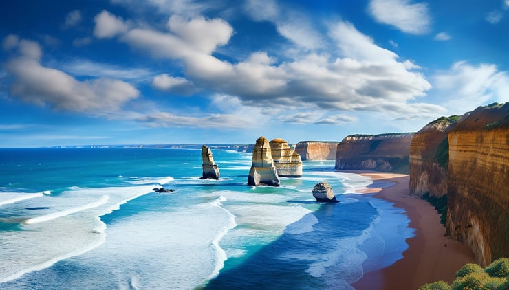 Twelve Apostles in Australia,