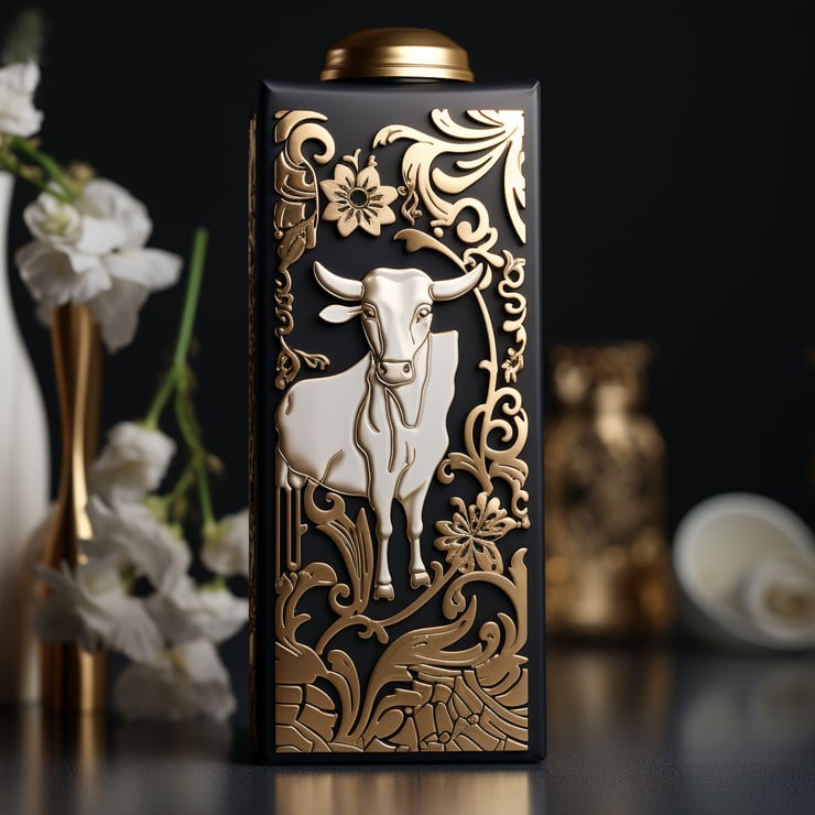 Premium milk packaging