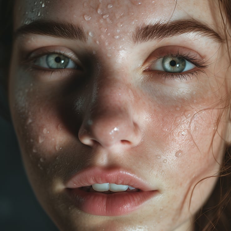Close-up portrait photography