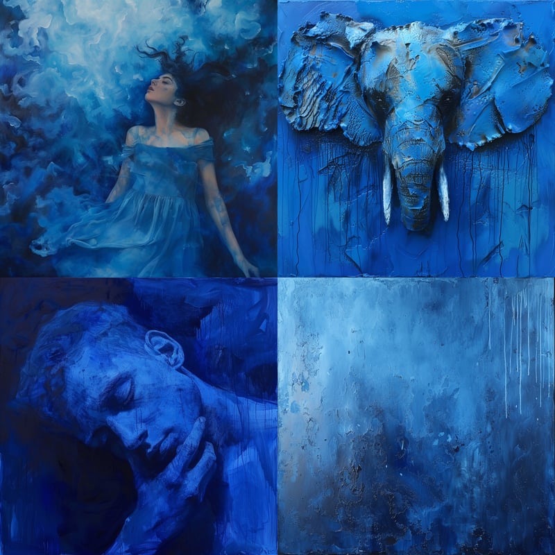 Blue