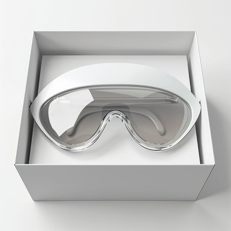 Packaging design for a futuristic eyeglasses
