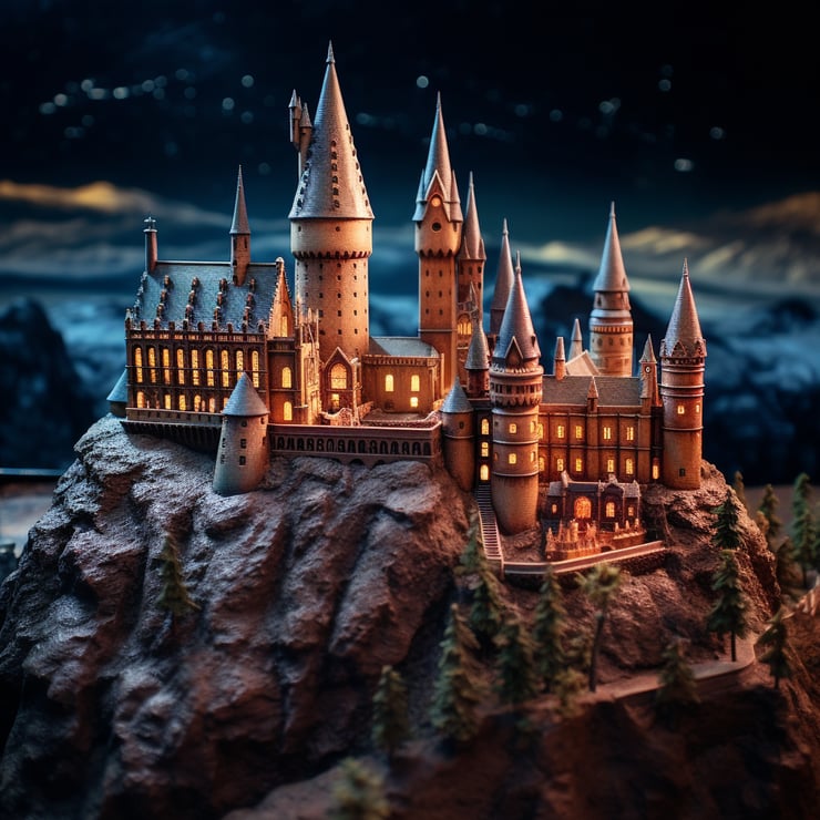 Hogwarts castle