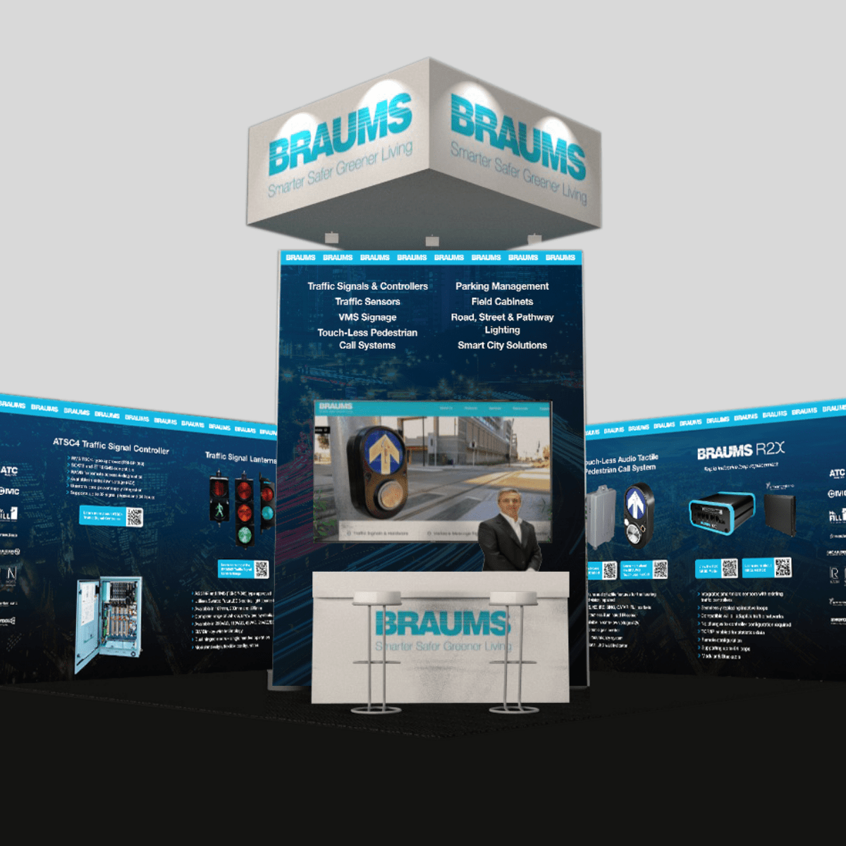 BRAUMS Event booth 1