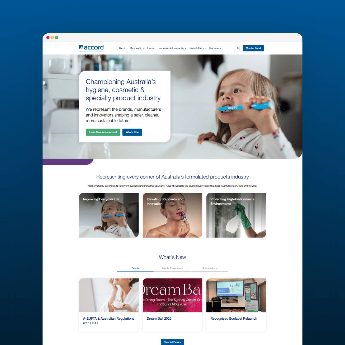 Accord Homepage