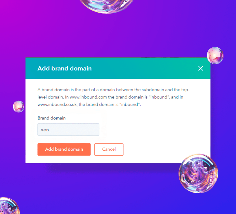 Brand domain