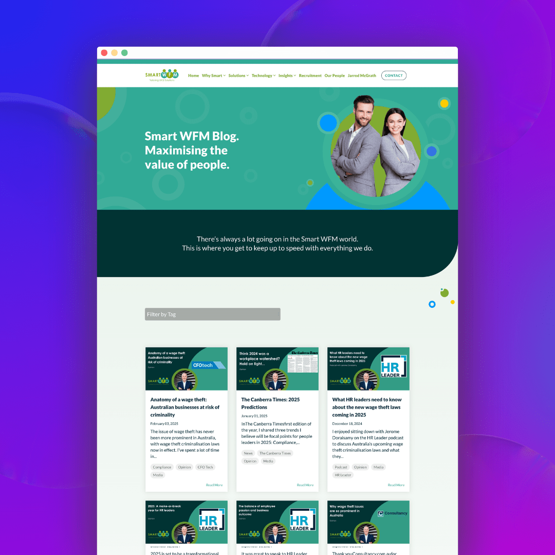 Smart WFM Blog Page