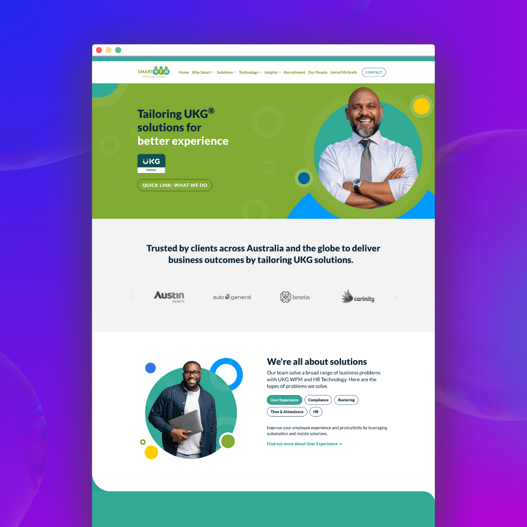 Smart WFM Homepage