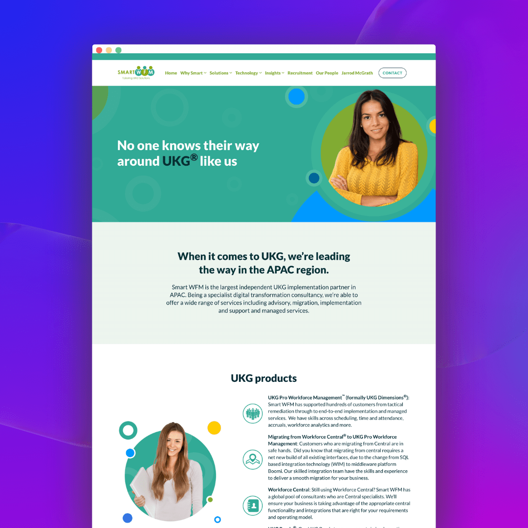 Smart WFM Technology Page
