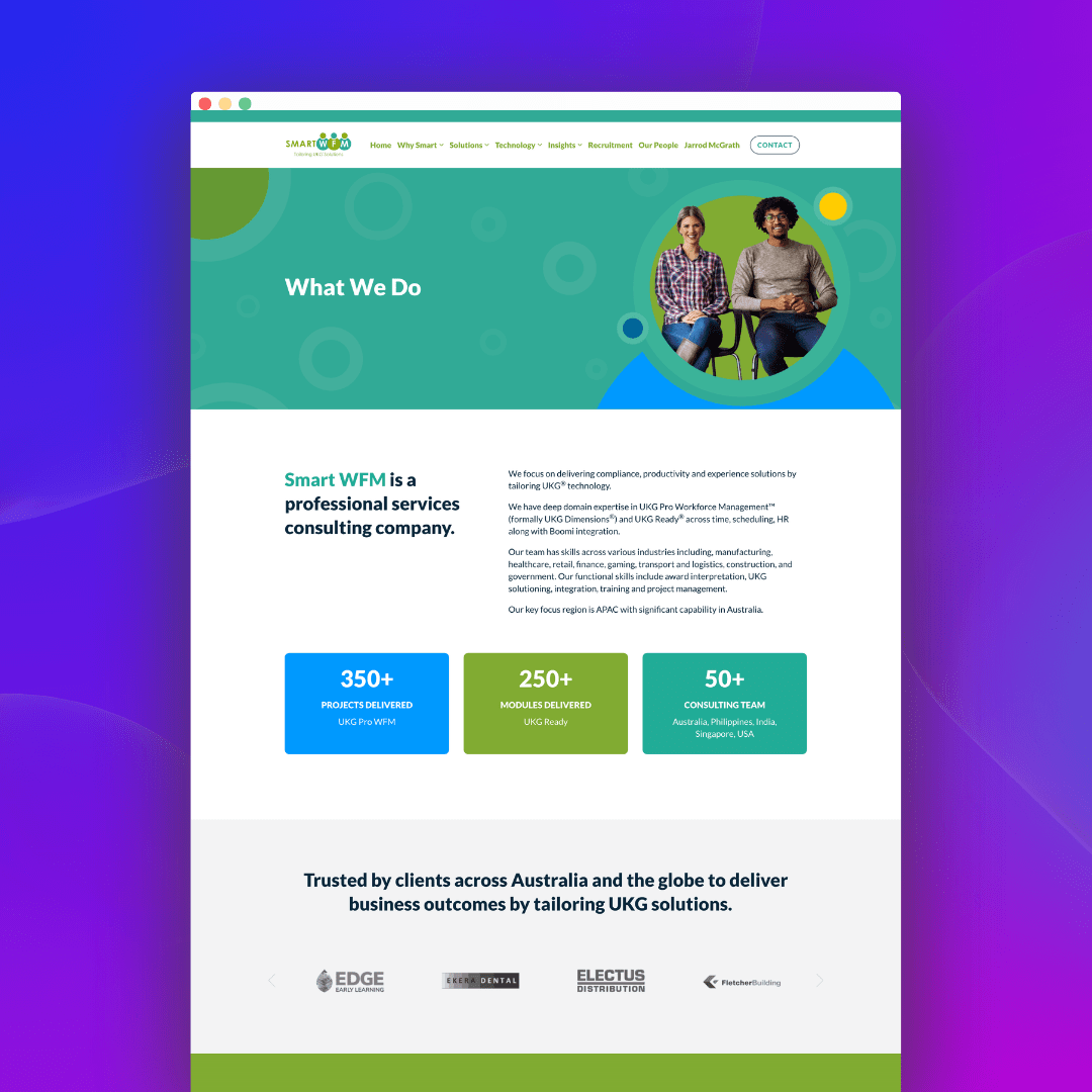 Smart WFM What We Do Page