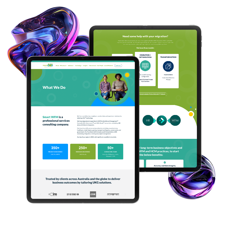 Smart WFM Website Refresh