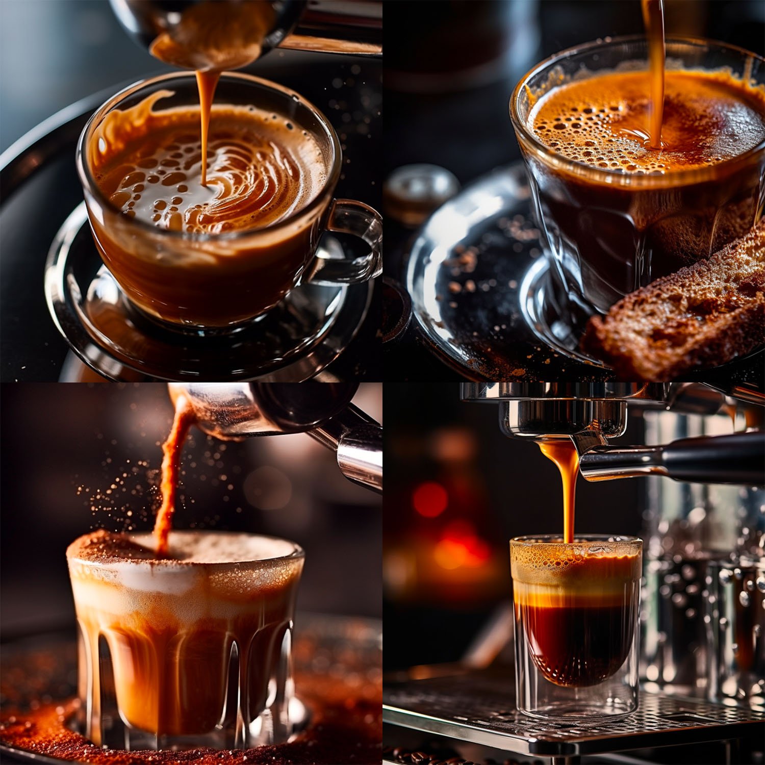 Closeup Magazine Quality Coffee Photo