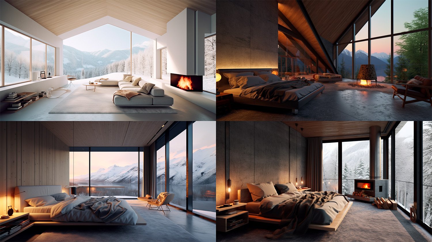 Minimalist Masters Bedroom