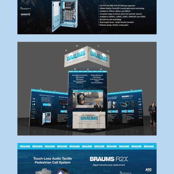 XEN Create Graphic Design - BRAUMS Stand Design