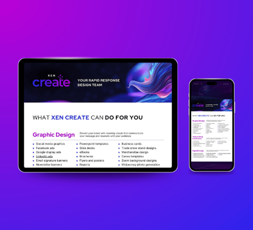XEN Create Overview brochure