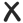 X icon