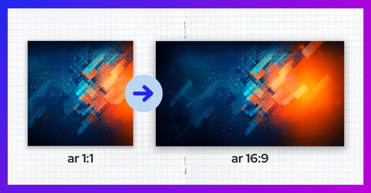 Adjusting the Aspect Ratio of Upscaled Images with Custom Zoom