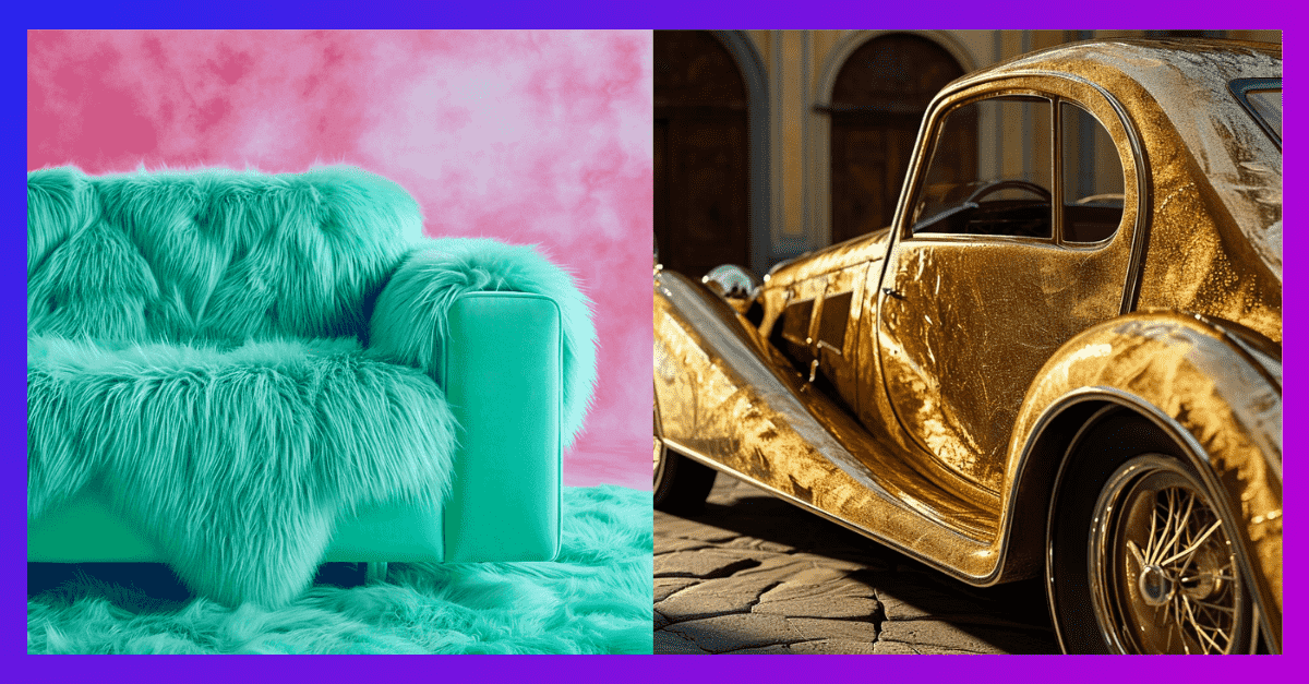 Play with various textures for your AI-generated Images