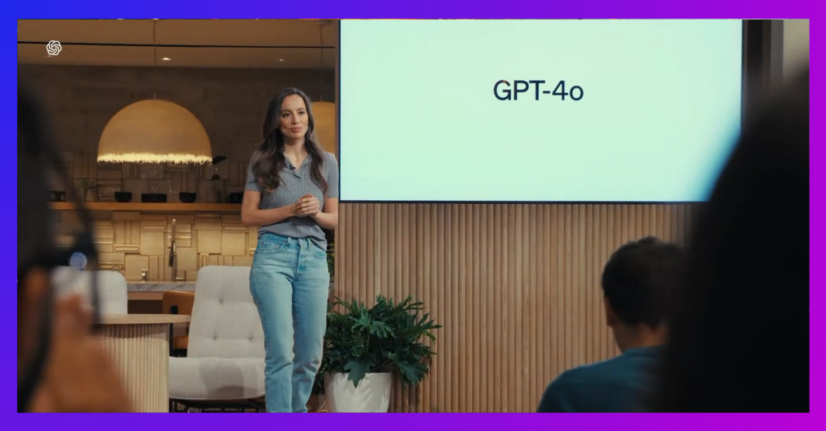 mira murati opening openai's new AI model gpt4o