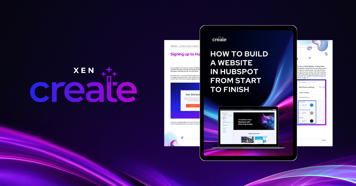 How to Build a Website in HubSpot from Start to Finish | XEN Create