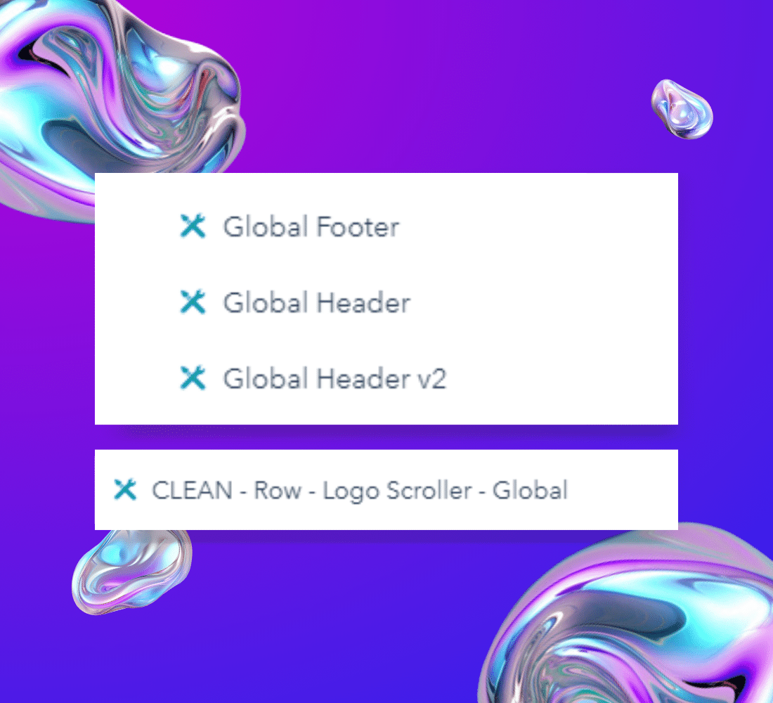 Setting up a Global module (optional)