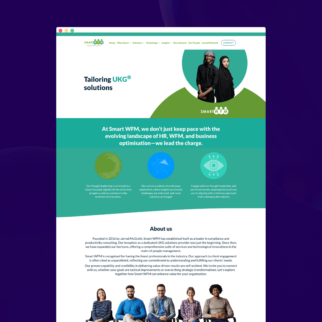 Old Smart WFM Why Smart Page