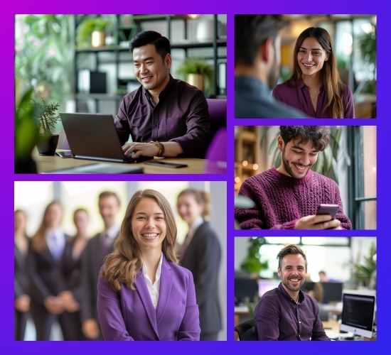 Corporate Images: Purple