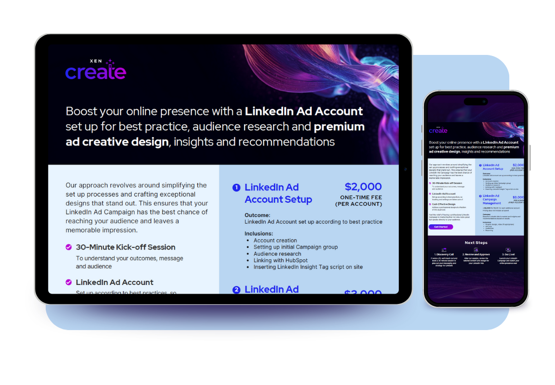 LinkedIn Ads brochure